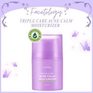 facetology triple care acne calm moisturizer 35g/pelembab wajah