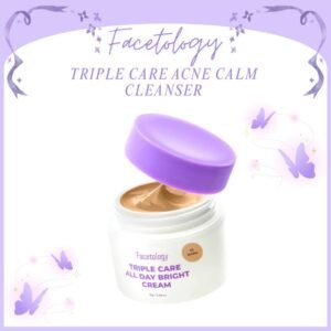 facetology triple care all day bright cream 10gr/pelembab wajah