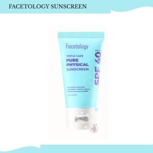 facetology pure physical sunscreen spf 40 pa+++ 50ml/tabir surya