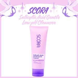 scora salicylic acid gentle low ph cleanser 100ml/pembersih wajah
