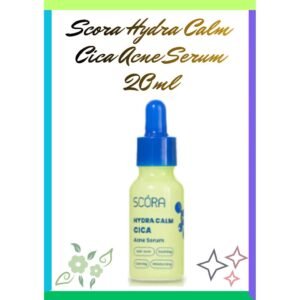 scora hydra calm cica acne serum 20ml/serum wajah