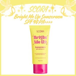 scora bright me up sunscreen spf 40 pa++++ 40g/tabir surya