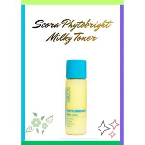 scora phytobright milky toner 80ml/toner wajah