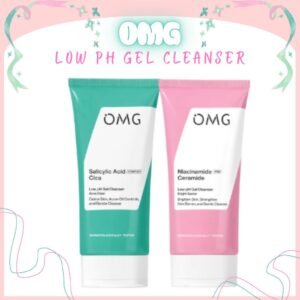 omg oh my glow low ph gel cleanser 70ml/pembersih wajah
