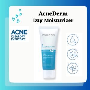 wardah acnederm day moisturizer 40ml | pelembab wajah