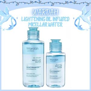 wardah lightening oil infused micellar water 100ml
