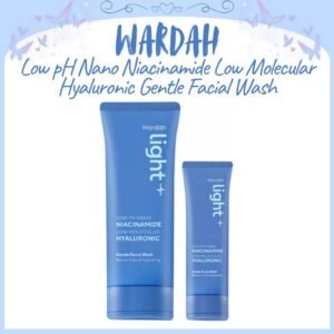 wardah lightening micellar gentle wash 50ml & 100ml | pembersih wajah