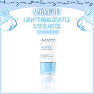 wardah lightening gentle exfoliator 50ml | pembersih wajah