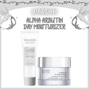 wardah crystal secret brightening day moisturizer spf 35 pa+++ 9ml | 15ml | 30g