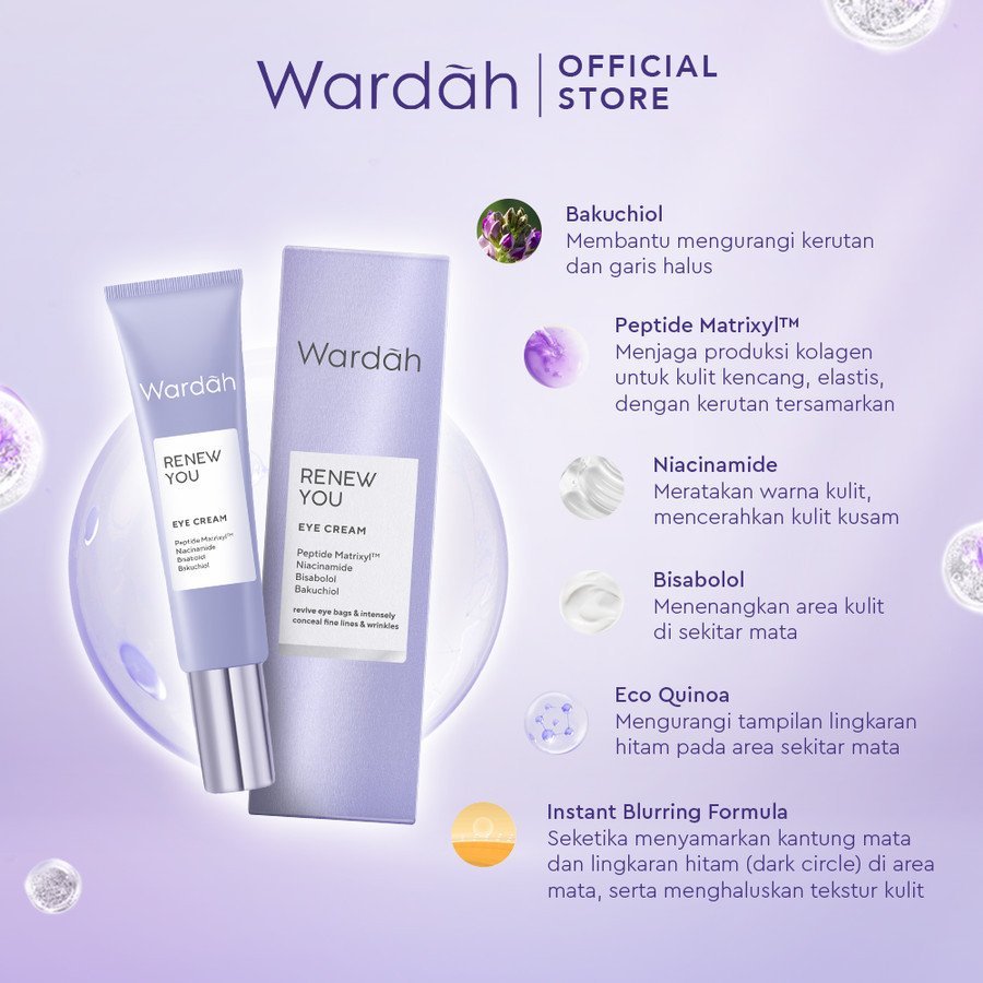 wardah renew you anti aging eye cream 10ml | cream mata wardah renew you anti aging eye cream 10ml | cream mata