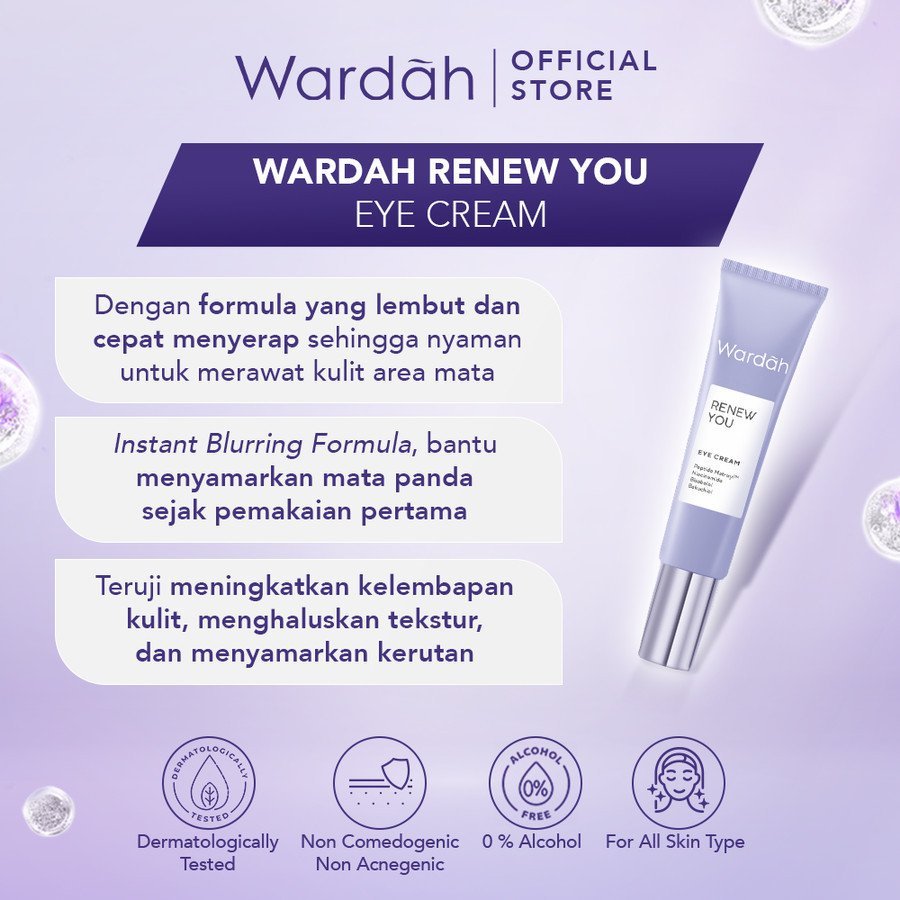 wardah renew you anti aging eye cream 10ml | cream mata wardah renew you anti aging eye cream 10ml | cream mata