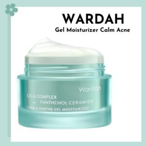 wardah calm and soothe gel moisturizer 30gr/pelembab wajah