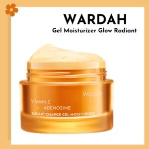 wardah radiant charge gel moisturizer 30gr/pelembab wajah