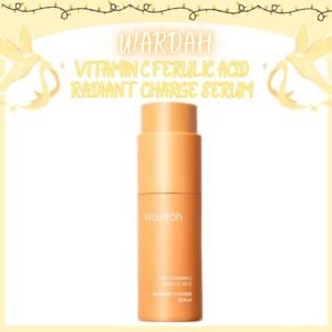 wardah vitamin c ferulic acid radiant charge serum 20ml