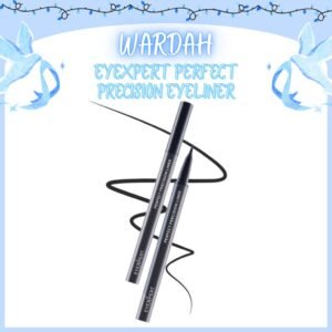 wardah eyexpert perfect precision eyeliner 1ml | waterproof eyeliner