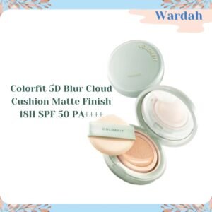 wardah colorfit 5d blur cloud cushion matte finish 18h spf 50 pa++++ 15gr