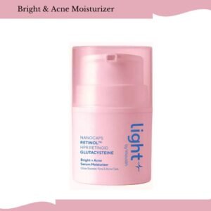 wardah light+ retinol bright and acne serum moisturizer 28g/pelembab wajah