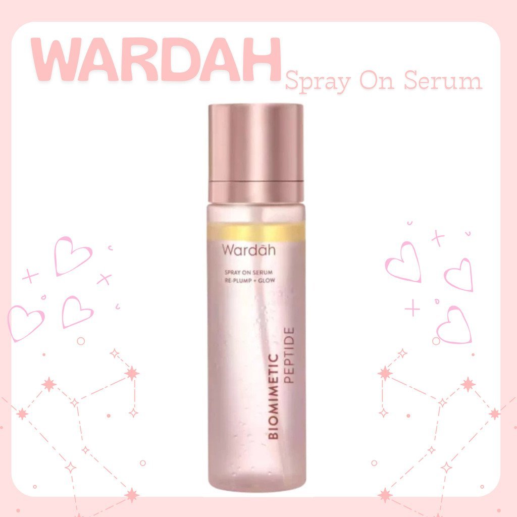 wardah spray on serum 105 ml/serum wajah wardah spray on serum 105 ml/serum wajah