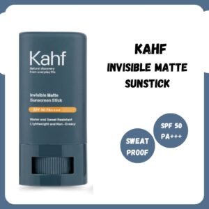 kahf invisible matte sunscreen stick spf 50 pa++++ 22 g / sunscreen pria