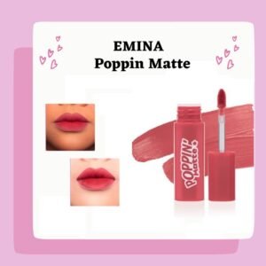 emina poppin matte 4.5g | lip cream