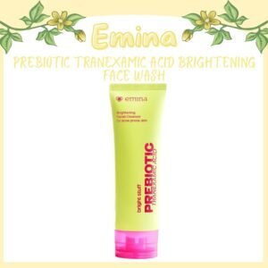 emina bright stuff prebiotic tranexamic acid brightening face wash 50ml and 100ml/pembersih wajah