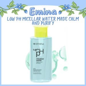 emina low ph micellar water made calm and purify 300ml/pembersih make up