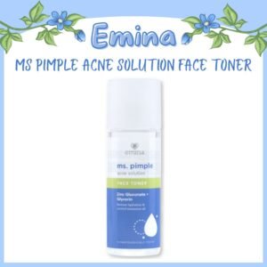 emina ms pimple acne solution face toner 50ml toner atasi jerawat