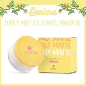 emina daily matte loose powder 20g | bedak tabur