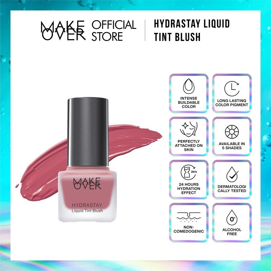 make over hydrastay liquid tint blush / blush on cair make over hydrastay liquid tint blush / blush on cair