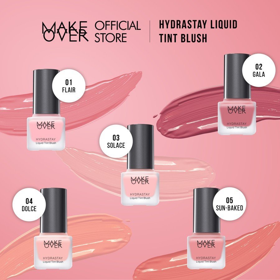 make over hydrastay liquid tint blush / blush on cair make over hydrastay liquid tint blush / blush on cair