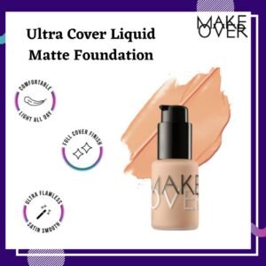 make over ultra cover liquid matte foundation 33ml