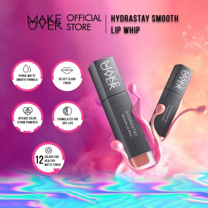 make over hydrastay smooth lip whip 6.5g | lipcream make over hydrastay smooth lip whip 6.5g | lipcream