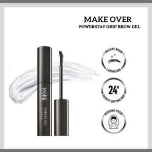 make over powerstay grip brow gel/pensil alis