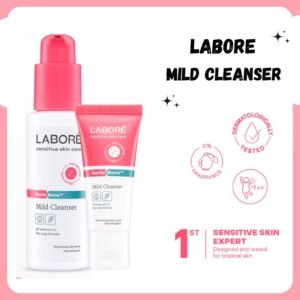 labore sensitive skincare gentle biome mild cleanser 15ml & 100ml & 225ml / facial wash