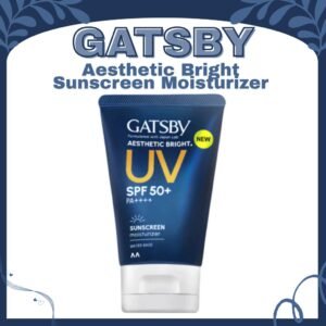 gatsby aesthetic bright sunscreen moisturizer spf 50+ pa++++ 40ml/tabir surya