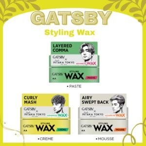 gatsby styling wax 75g/pomade rambut