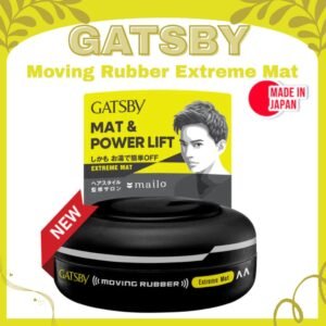 gatsby moving rubber extreme mat 80g/pomade rambut