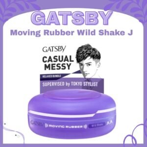 gatsby moving rubber wild shake j 80g/pomade rambut