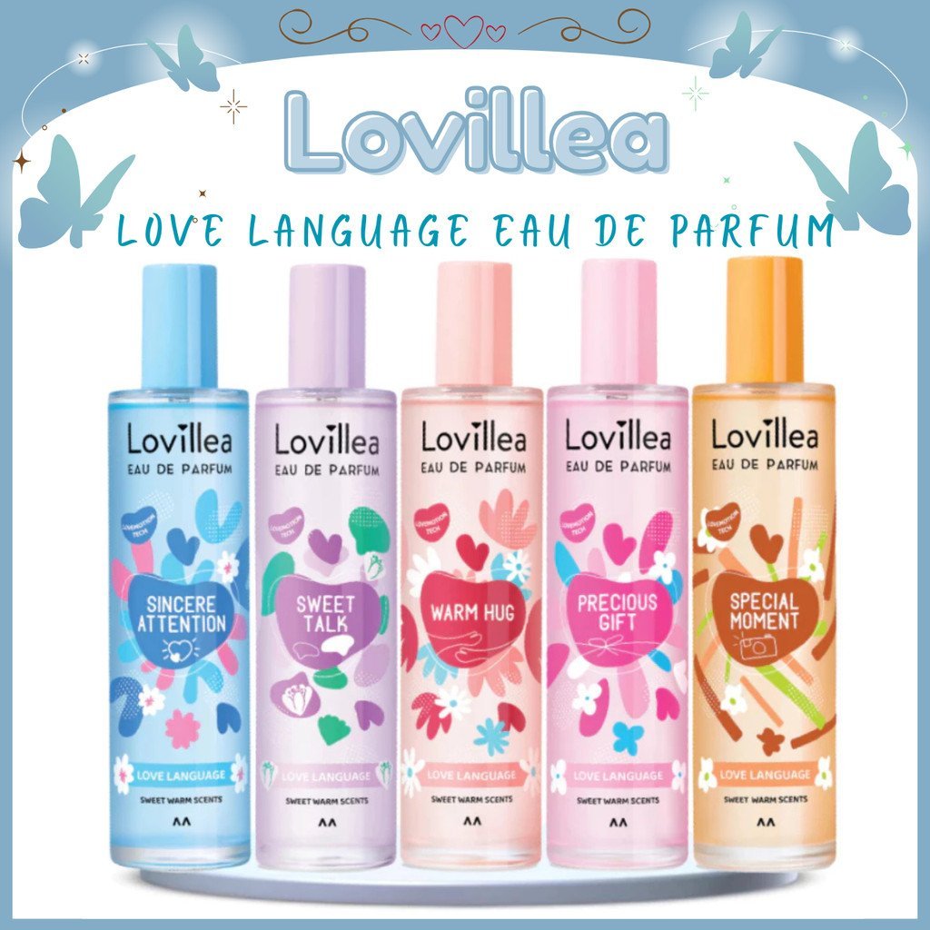 lovillea love language eau de parfum 100ml/parfum wanita lovillea love language eau de parfum 100ml/parfum wanita