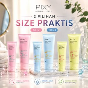 pixy facial foam 40g and 100g/pembersih wajah