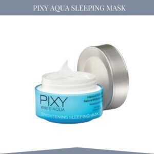 pixy white aqua brightening sleeping mask 18g/masker wajah