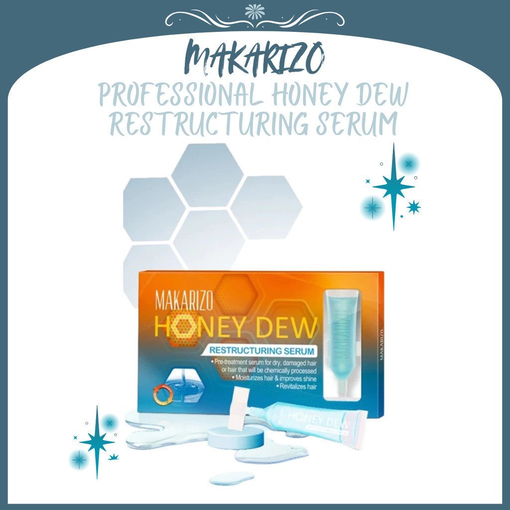 makarizo professional honey dew restructuring serum 5x5ml/serum rambut makarizo professional honey dew restructuring serum 5x5ml/serum rambut