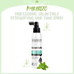 makarizo professional salon daily redensifying hair tonic spray bottle 140ml