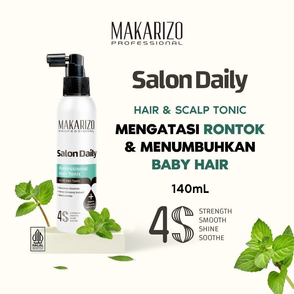 makarizo professional salon daily redensifying hair tonic spray bottle 140ml makarizo professional salon daily redensifying hair tonic spray bottle 140ml