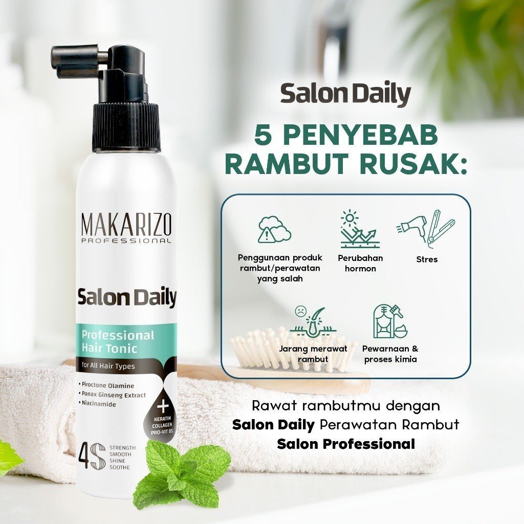 makarizo professional salon daily redensifying hair tonic spray bottle 140ml makarizo professional salon daily redensifying hair tonic spray bottle 140ml