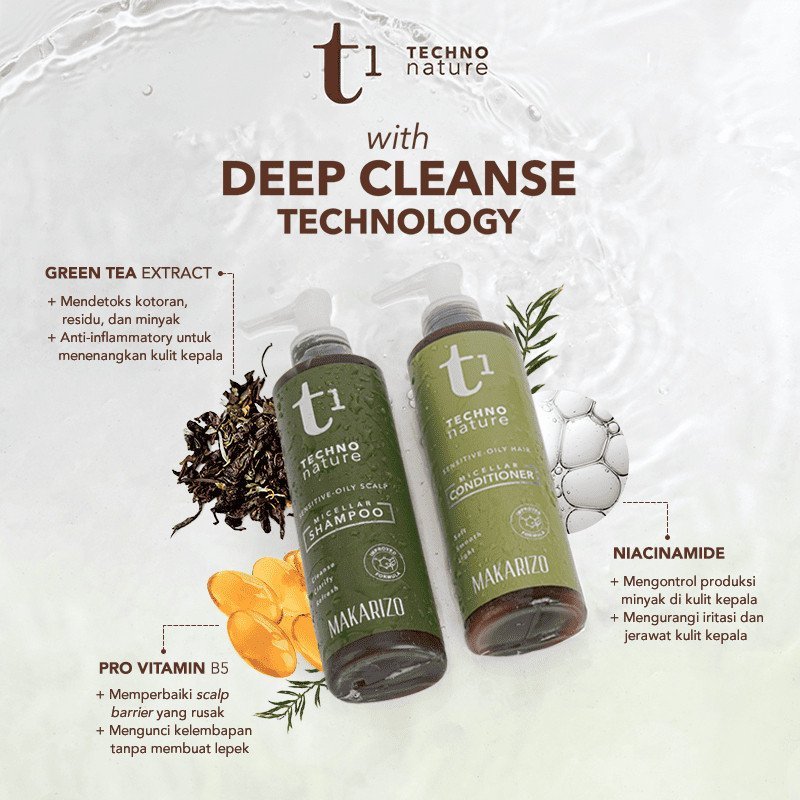 makarizo t1 techno nature micellar conditioner non sls 180ml makarizo t1 techno nature micellar conditioner non sls 180ml