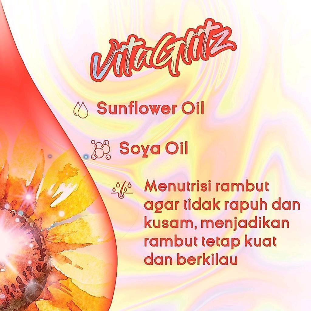 makarizo vitaglitz hair serum 8ml/serum rambut makarizo vitaglitz hair serum 8ml/serum rambut