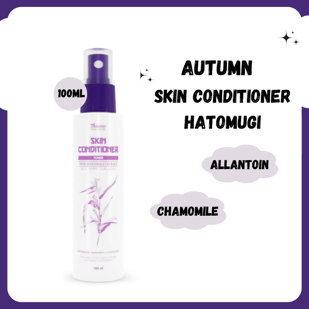 autumn toner skin conditioner with hatomugi extract 100ml autumn toner skin conditioner with hatomugi extract 100ml