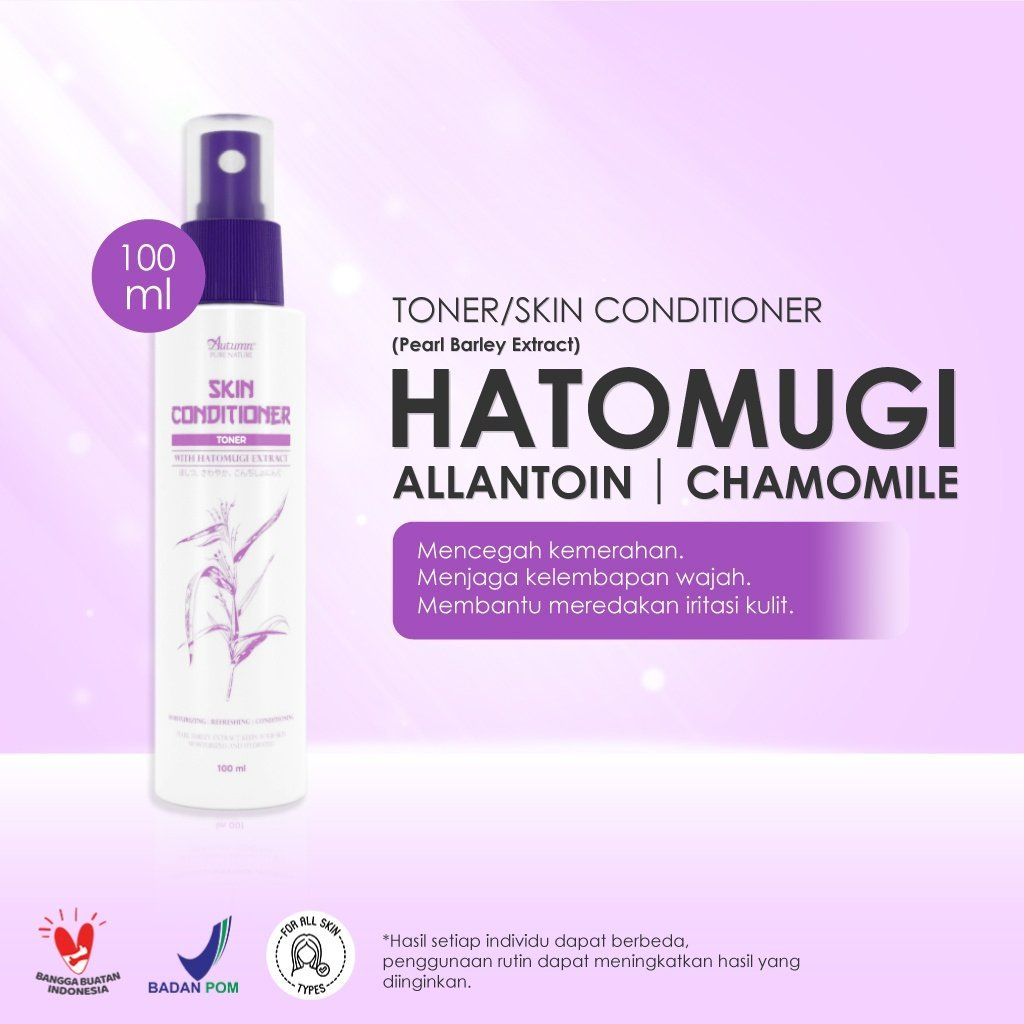 autumn toner skin conditioner with hatomugi extract 100ml autumn toner skin conditioner with hatomugi extract 100ml