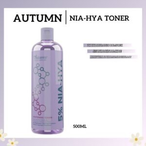 autumn 5% niacinamide hya whitening toner 500ml/toner wajah